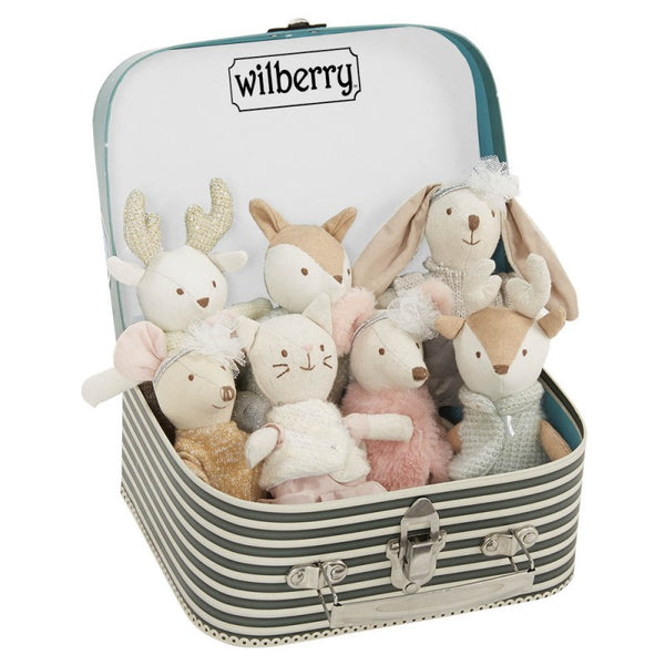 Wilberry Collectables Boy Rabbit with Case
