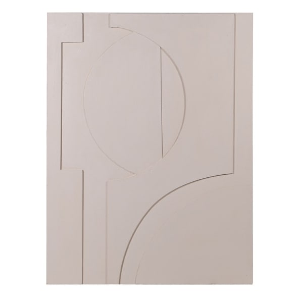 Beige Abstract Canvas