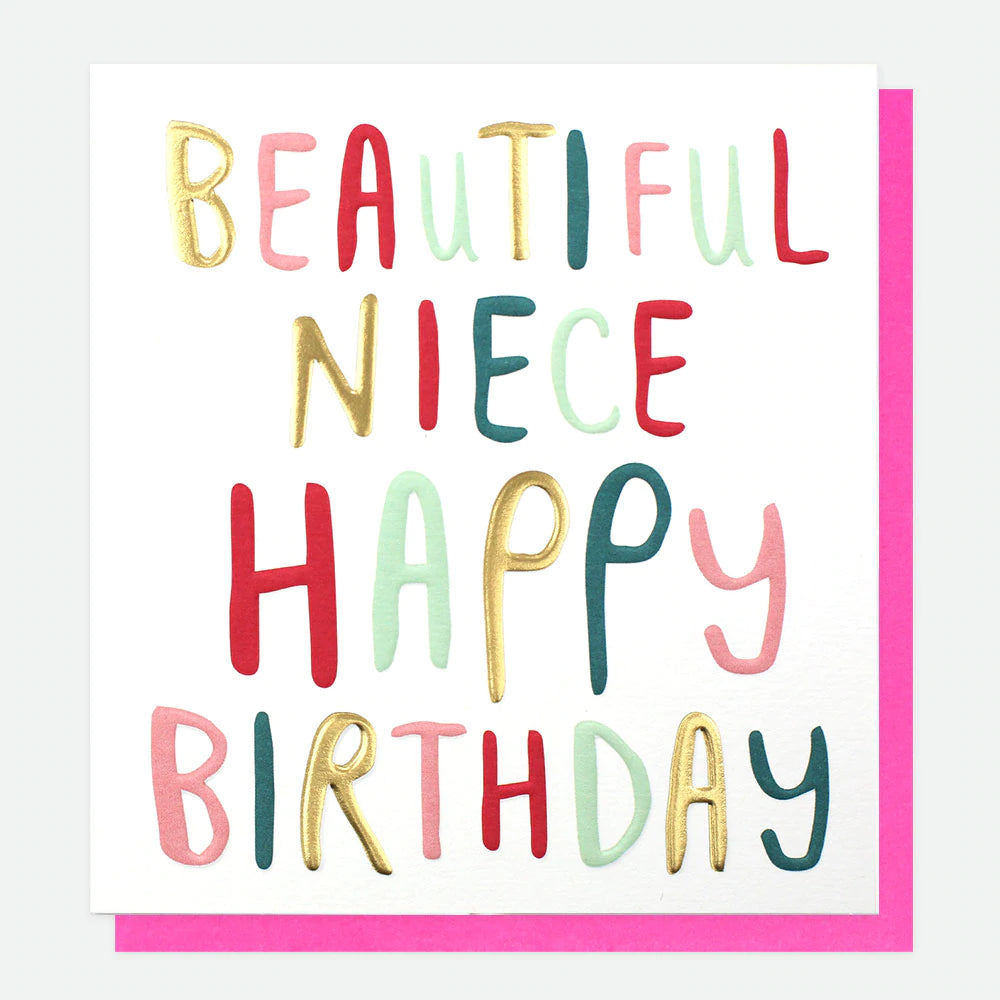 Niece - Birthday Card