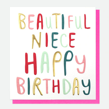 Niece - Birthday Card