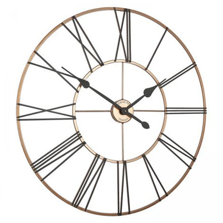 32" Summer House Wall Clock Copper
