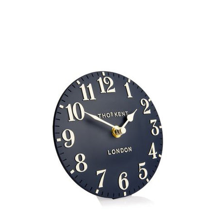 6" Arabic Mantel Clock Ink