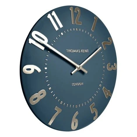 20" Mulberry Wall Clock Midnight Blue