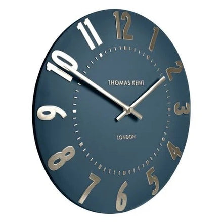 20" Mulberry Wall Clock Midnight Blue