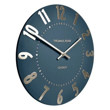 20" Mulberry Wall Clock Midnight Blue