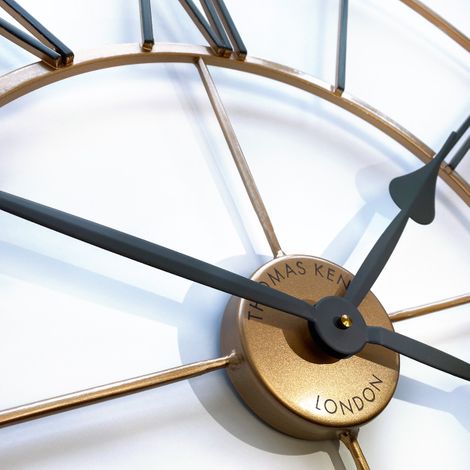 32" Summer House Wall Clock Copper