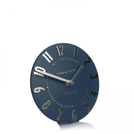 6' Mulberry Mantel Clock Midnight Blue