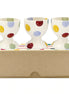 Polka Dot Set of 3 Egg Cups Boxed