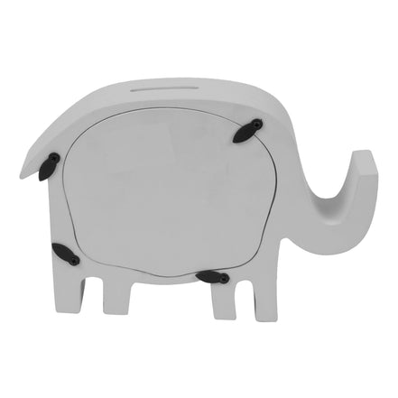 Wooden Elephant Money Box