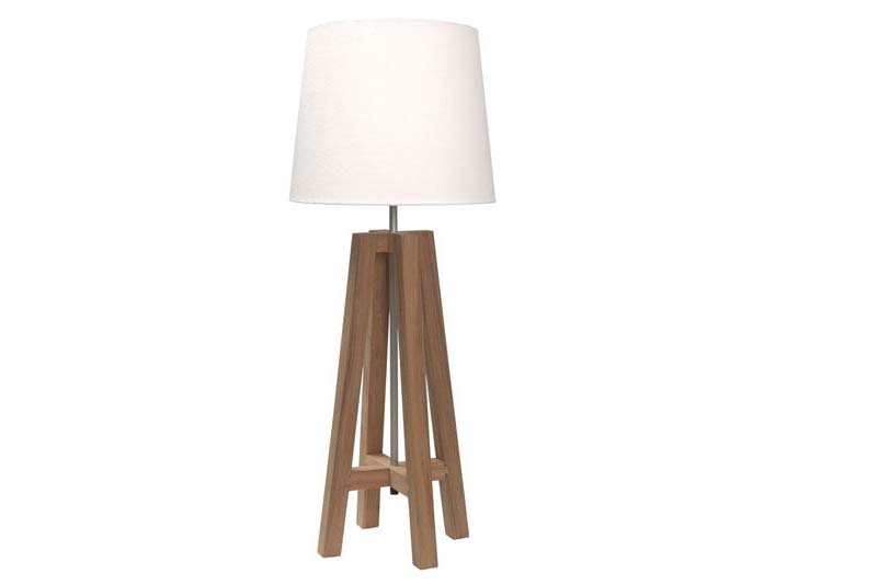 Cross Table Lamp - Natural