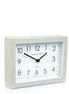 7' Smithfield Mantel Clock Silver Birch