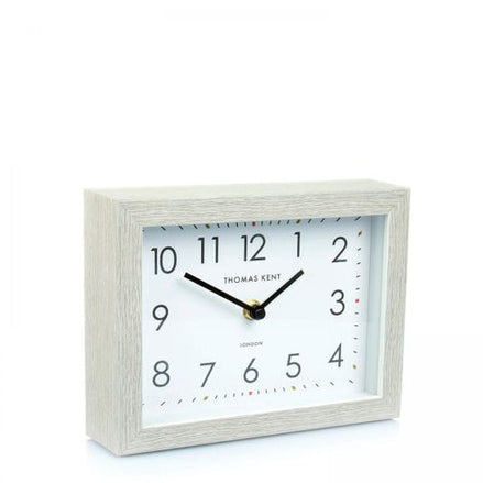 7' Smithfield Mantel Clock Silver Birch