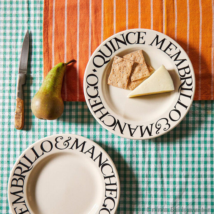 Black Toast Quince 8 1/2 Inch Plate