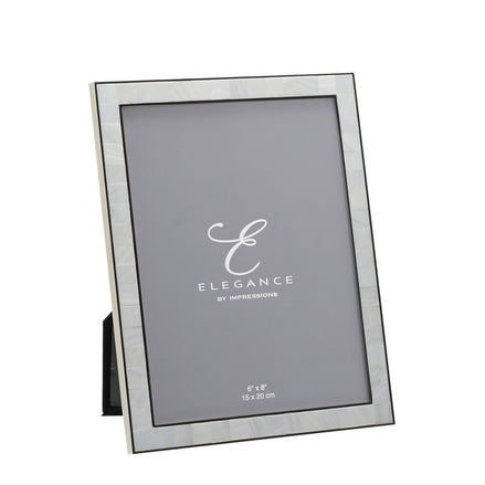 Elegance Metal/Mother of Pearl Frame (6 x 8 Inch)