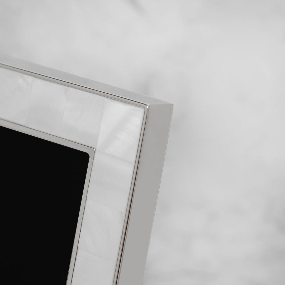 Elegance Metal/Mother of Pearl Frame (6 x 8 Inch)