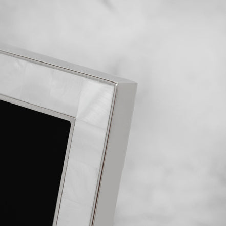 Elegance Metal/Mother of Pearl Frame (6 x 8 Inch)