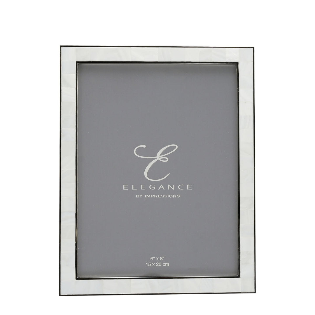 Elegance Metal/Mother of Pearl Frame (6 x 8 Inch)