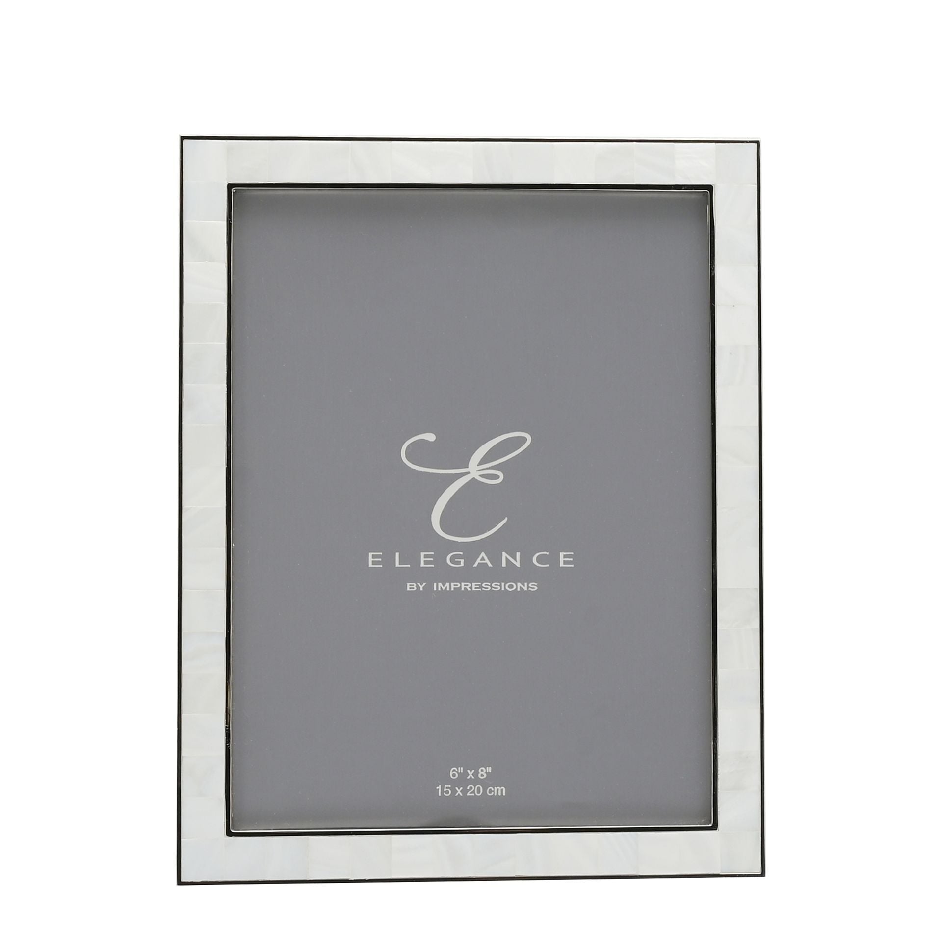 Elegance Metal/Mother of Pearl Frame (6 x 8 Inch)