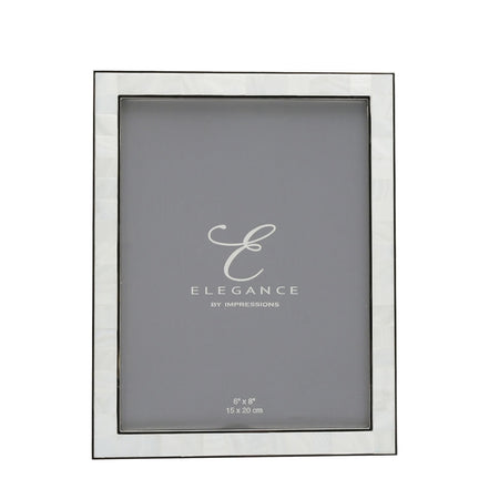 Elegance Metal/Mother of Pearl Frame (6 x 8 Inch)