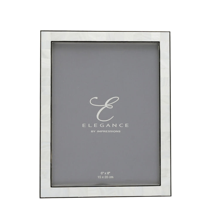 Elegance Metal/Mother of Pearl Frame (6 x 8 Inch)