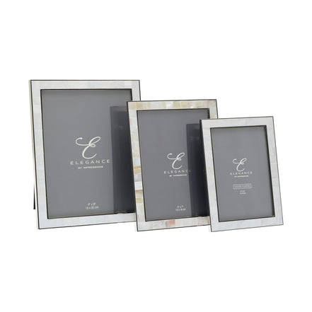Elegance Metal/Mother of Pearl Frame (6 x 8 Inch)