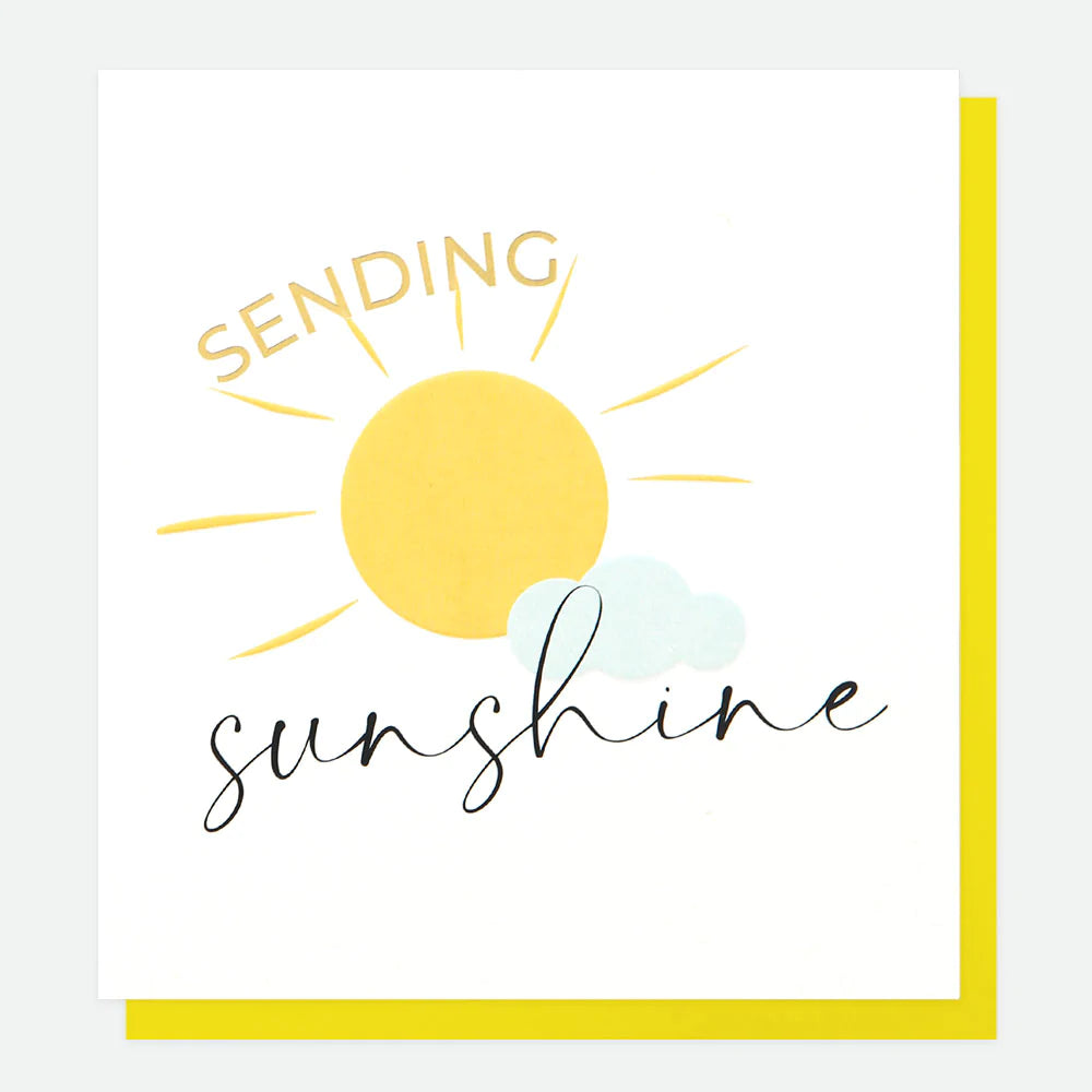 Sending Sunshine - Get Well Soon