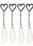 Love Heart Butter Knives - Set of 4