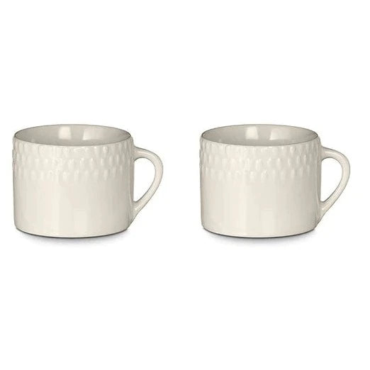 Ela Mug Set of Two - Cream - Small