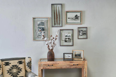 Indu Mango Wood Standing Wooden Frame