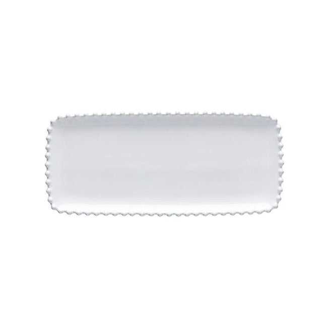 Pearl White Rectangular Tray