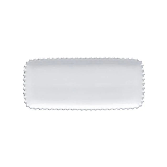 Pearl White Rectangular Tray