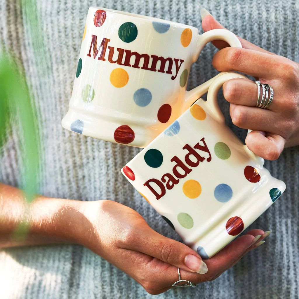 Polka Dot Daddy 1/2 Pint Mug