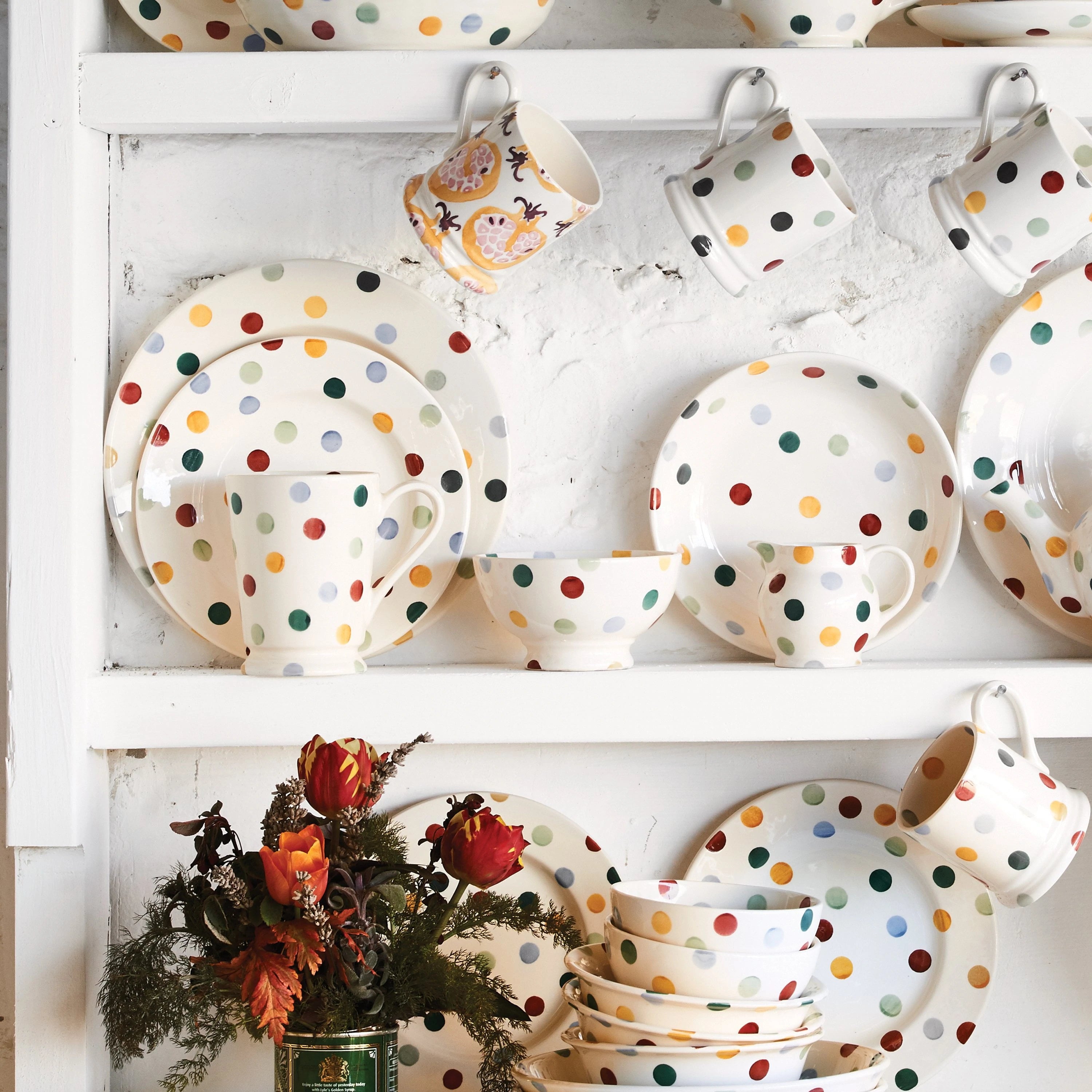 Polka Dot French Bowl