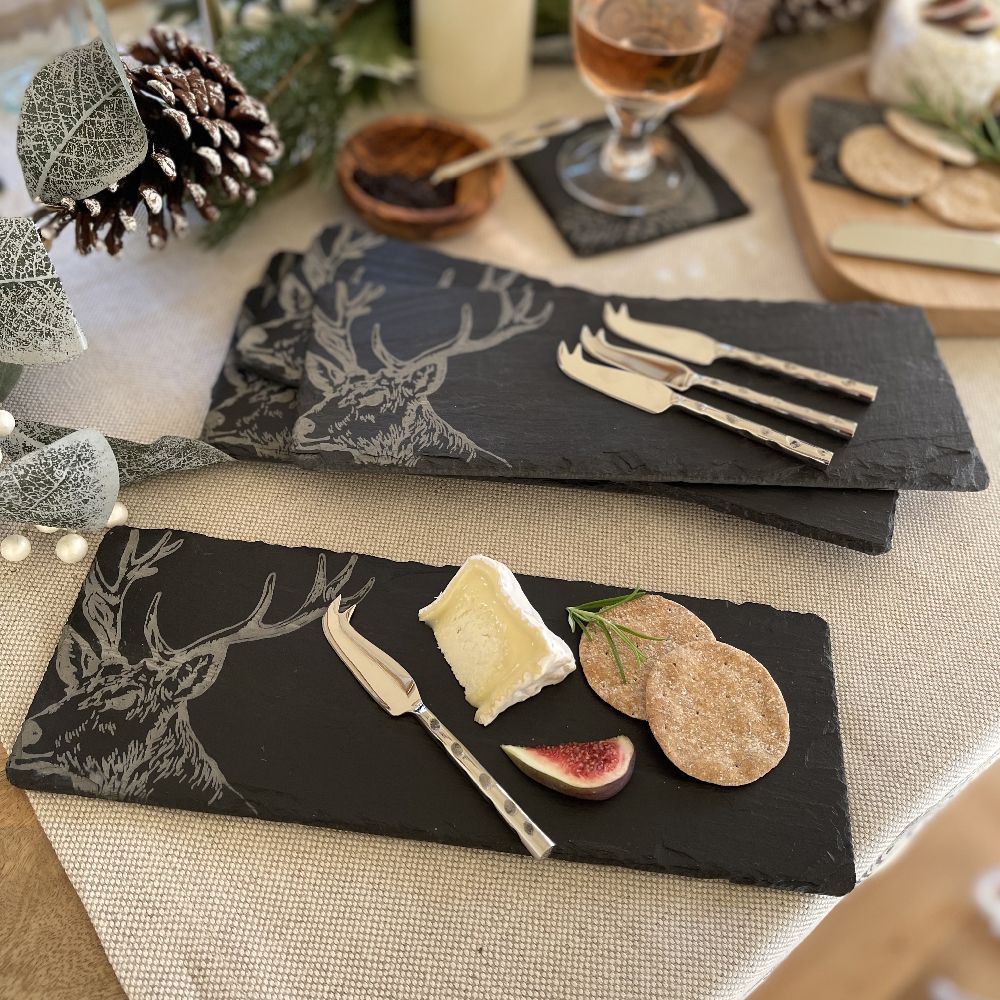 Cheeseboard and top knife set
