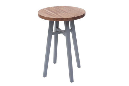 Tenby Ø40cm Table- (Shale) Grey/Natural