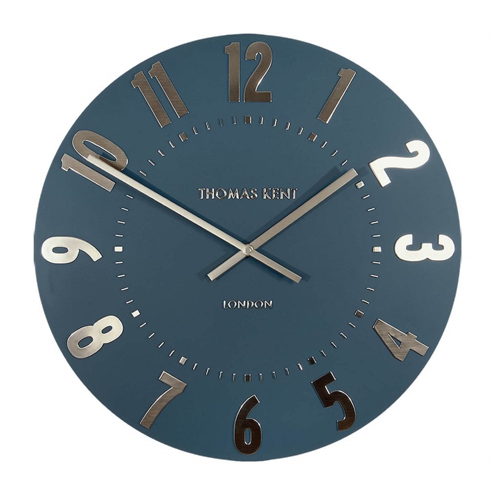 12" Mulberry Wall Clock Midnight Blue