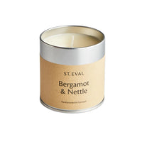 St Eval Bergamot & Nettle Scented Tin Candle