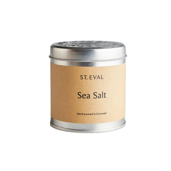 St Eval Tin Sea Salt Candle