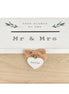 Love Story Mr & Mrs Card Box